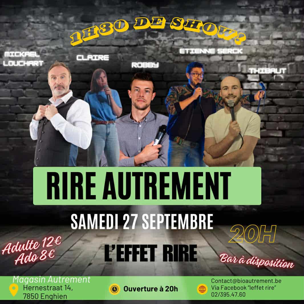 Rire Autrement : soirée stand-up !